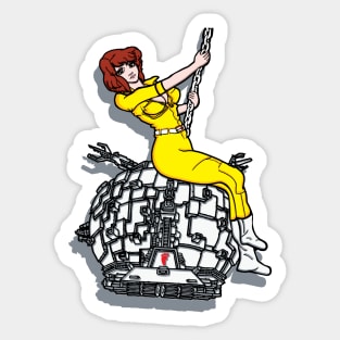 I Came In Like A Technodrome Sticker